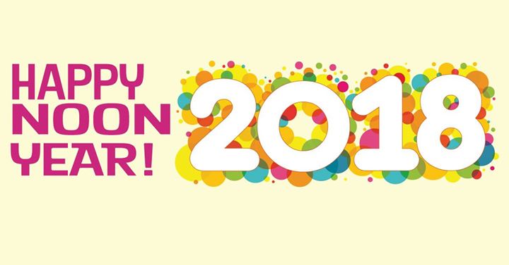 Happy Noon Year 2018
